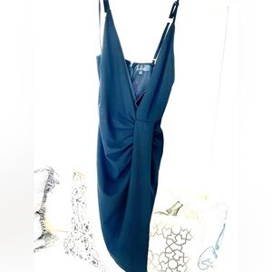 Lulus gathered front mini dress